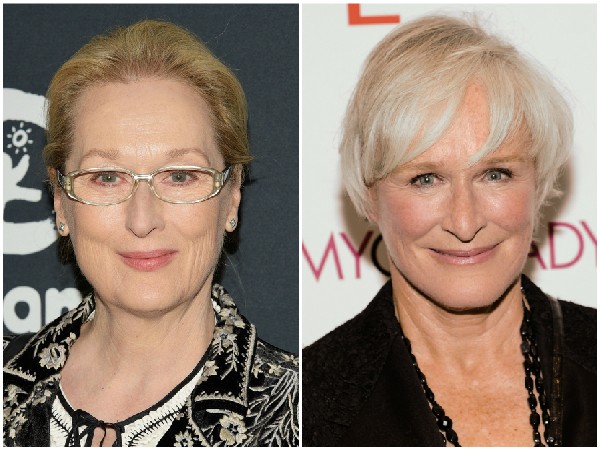 Meryl Streep e Glenn Close – Essas duas atrizes premiadas já comentaram em entrevistas que costumavam ser confundidas uma com a outra quando começaram as carreiras. (Foto: Getty Images)
