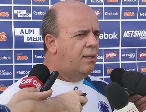 Valdir Barbosa, gerente de futebol do Cruzeiro (Foto: Fernando Martins)