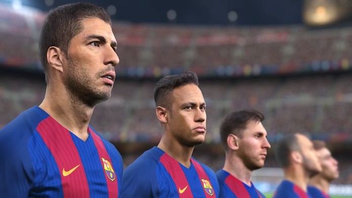 Pro Evolution Soccer 2017 Trial Edition traz nove times e dois estádios (Foto: Divulgação/Konami)