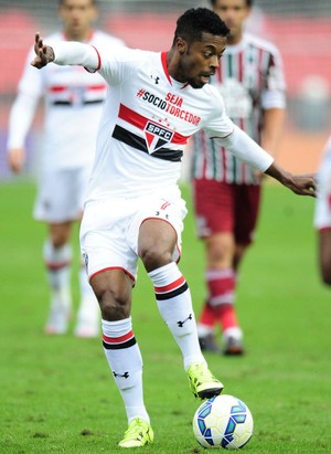 MIchel Bastos São Paulo x Fluminense (Foto: Marcos Ribolli)