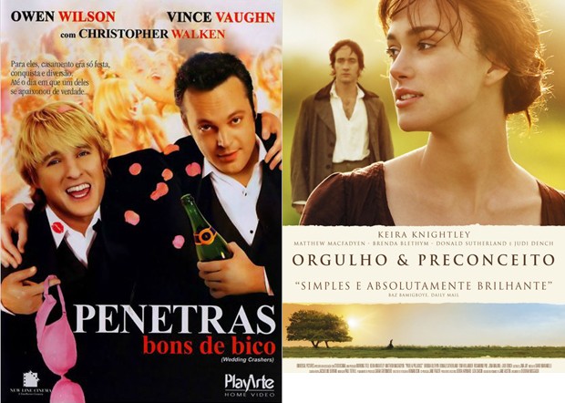 Penetras Bons de Bico e Orgulho & Preconceito (Foto: Divulgação) Penetras Bons de Bico e Orgulho & Preconceito (Foto: Divulgação)