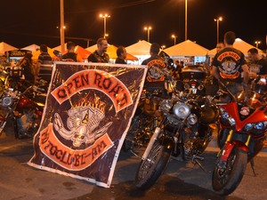 82 Moto Clubes participaram do 7º Encontro de Motos de Alta Cilindrada, em RR (Foto: Natacha Portal/G1)