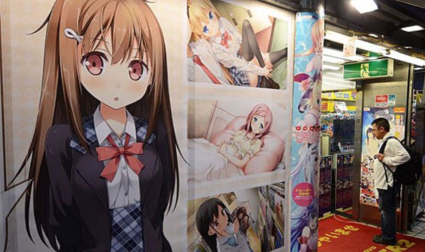 Mangá erótico infantil sobrevive no Japão e gera polêmica Manga_bbc1624