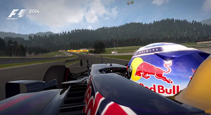 F1 2014: novo vídeo mostra volta rápida no circuito austríaco de Spielberg. (Foto: Reprodução/YouTube)