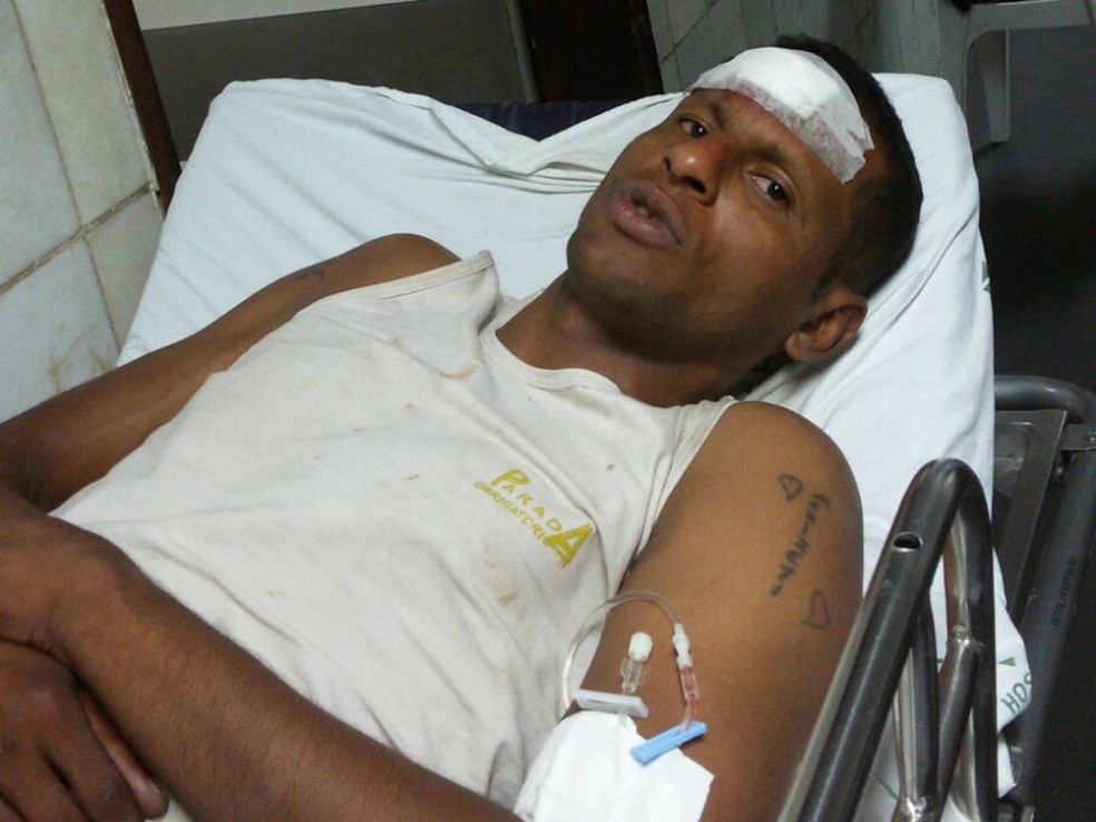 Jilsemar Oliveira Santana já chegou a cair de terceiro andar de um prédio durante assalto (Foto: Divulgação/ Polícia Militar)