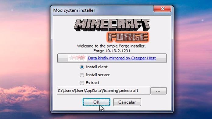 Como Instalar mods no Minecraft Original  Minecraft-instalando-forge
