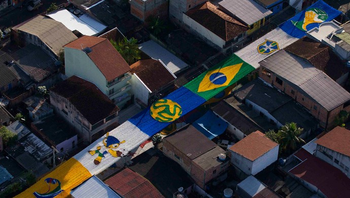 Rua Copa Manaus (Foto: Reuters)
