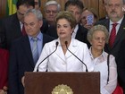 Impeachment é 'maior das brutalidades', afirma Dilma
