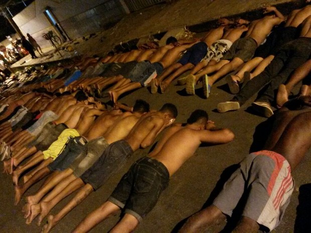 Cem pessoas são detidas com drogas em São Luís (Foto: Divulgação)