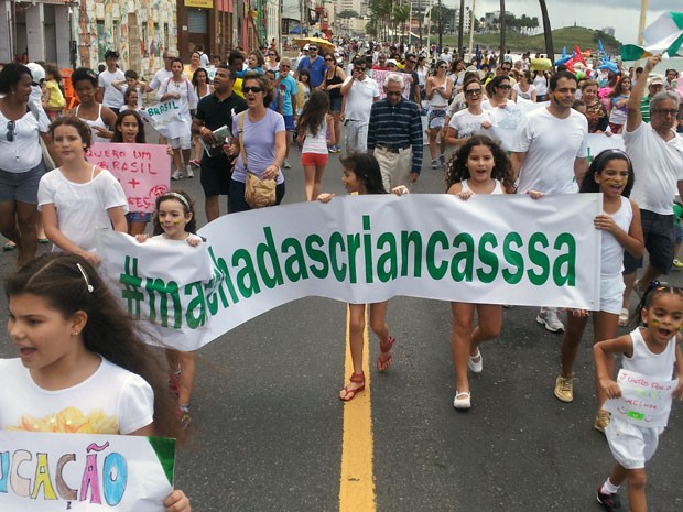 Crianças (Foto: Andrea Machado / Arquivo Pessoal)