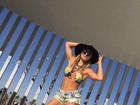 Laura Keller aproveita Coachella ao lado do marido: 'Está maravilhoso'
