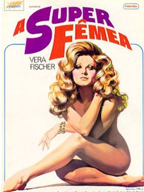 O cartaz do filme 'Superfêmea' (Foto: Reprodução)