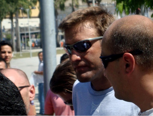 Stephan Bonnar treino UFC Rio III (Foto: André Durão / Globoesporte.com)