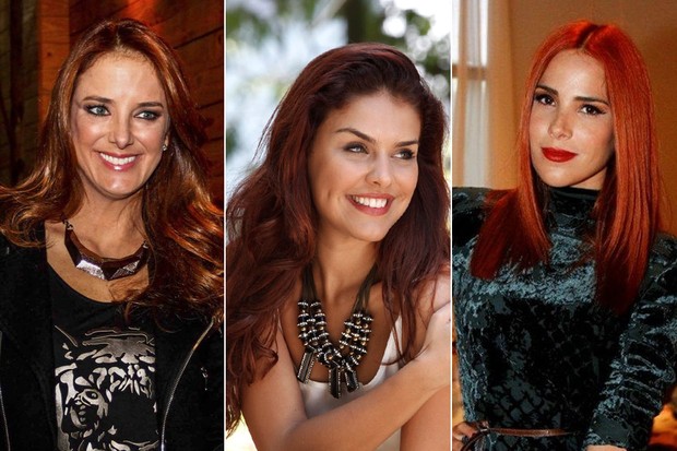 Ruivas - Ticiane Pinheiro, Paloma Bernardi e Wanessa (Foto: Manuela Scarpa / Foto Rio News - Isac Luz / EGO - Paduardo / AgNews) Ruivas - Ticiane Pinheiro, Paloma Bernardi e Wanessa (Foto: Manuela Scarpa / Foto Rio News - Isac Luz / EGO - Paduardo / AgNews)
