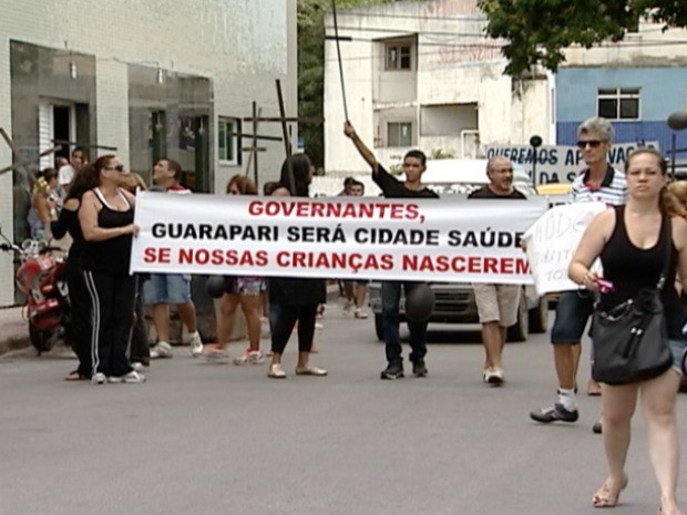 Moradores pedem melhorias no sistema de saúde de Guarapari. (Foto: Reprodução/TV Gazeta)