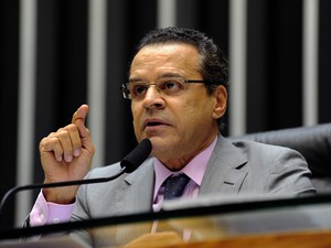 O presidente da Câmara, Henrique Alves (PMDB-RN), no plenário da Casa (Foto: Gustavo Lima/Ag. Câmara)