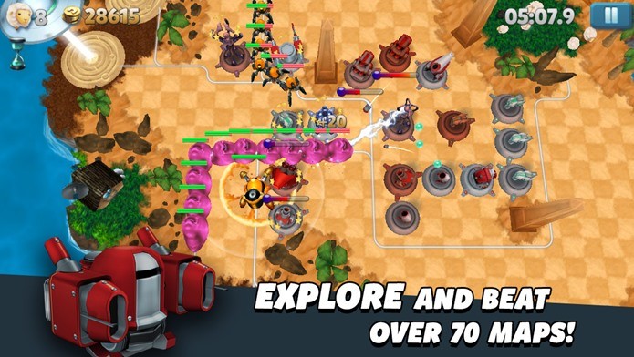 Tower Madness retorna com promoção, o jogo está gratuito por tempo limitado (Foto: Divulgação)