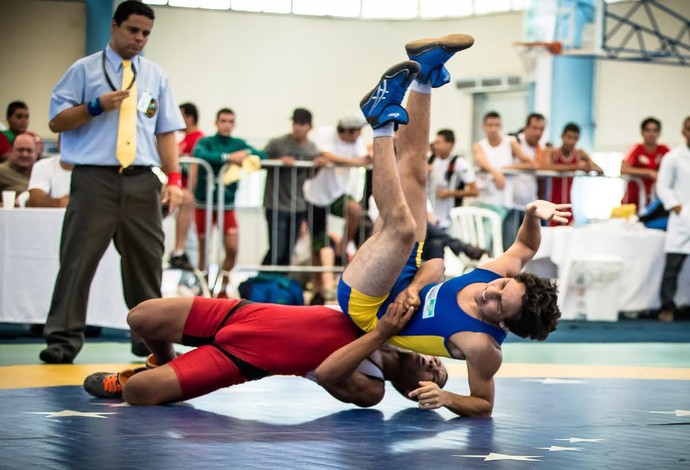 Brasileiro cadete luta olímpica (Foto: Renato Sette/CBLA)