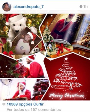 Pato Natal instagram (Foto: Reprodução )