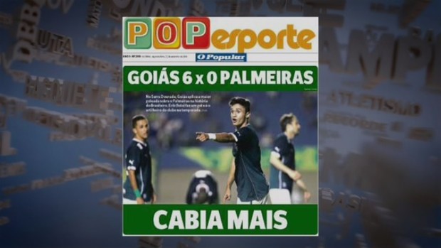 Jornal goiano não perdoa Palmeiras após goleada histórica: 