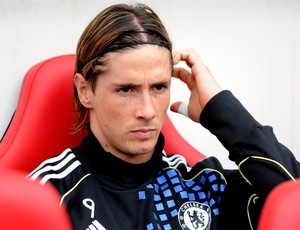 Fernando Torres banco Chelsea (Foto: Getty Images)