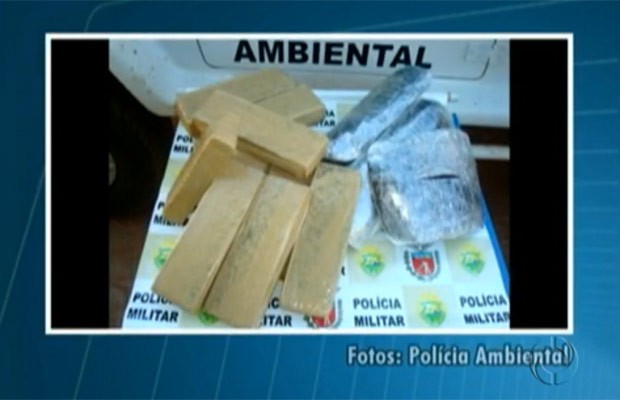 Jovens são flagrados transportando drogas em rodovias do Paraná (Foto: Reprodução)