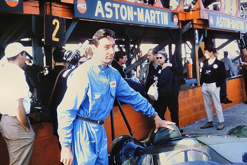 O inglês Roy Salvadori, piloto da Aston Martin em 1959 e 1960 (Foto: Wikimedia Commons)