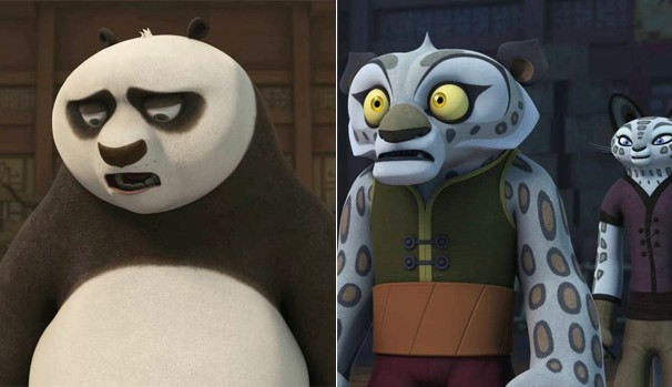 Rede Globo > infantil - Kung Fu Panda: a serpente Fu-xi aterroriza