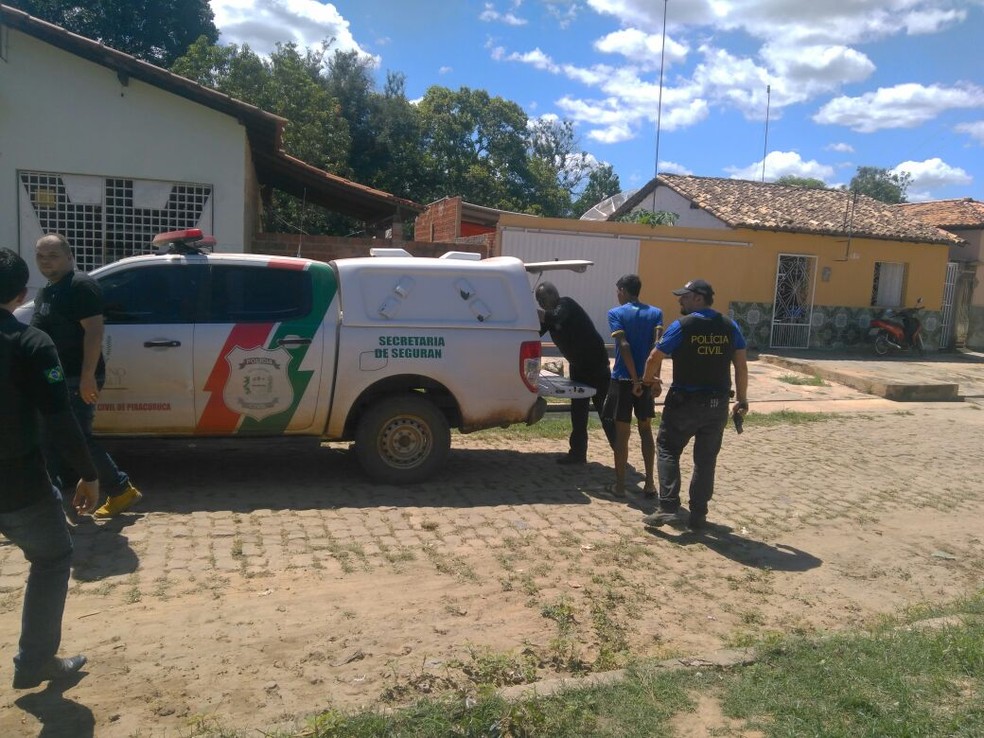 Dez pessoas foram presas em operação na cidade de Piripiri (Foto: Divulgação/Polícia Civil)