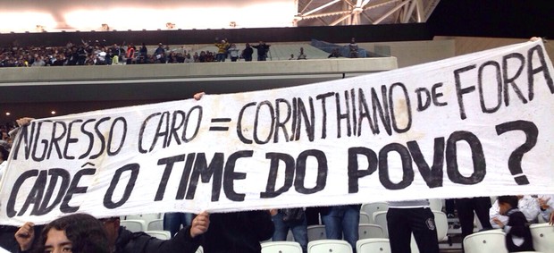Protesto Torcida Corinthians