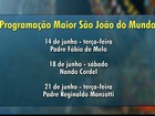Programação do São João 2016 de Campina Grande é anunciada; confira