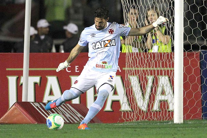 Martín Silva, Vasco X Bragantino (Foto: Marcelo Sadio / Vasco.com.br)