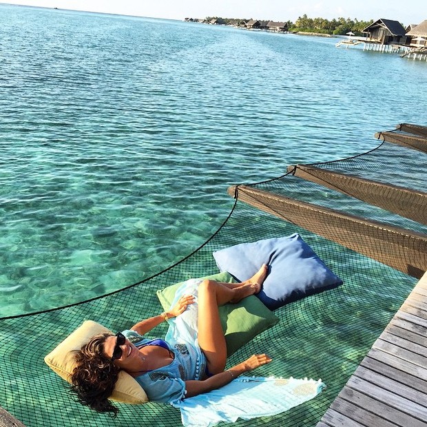 Daniella Sarahyba nas Maldivas (Foto: Instagram/ Reprodução)