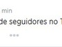 Nove meses apÃ³s voltar ao Twitter, Dilma atinge 2,5 mi de seguidores