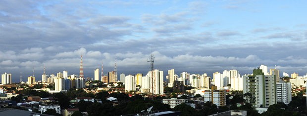 Cuiabá panorâmica (Foto: Marcus Aurélio Moraes/G1 MT)