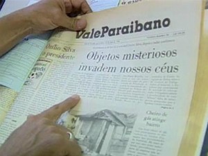 Jornal da época trazia observação como manchete (Foto: Reprodução/TV Vanguarda)
