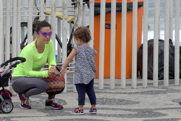 Guilhermina Guinle com a filha (Foto: JC Pereira / AgNews)