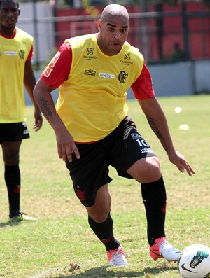 Adriano, Flamengo (Foto: Fernando Azevedo / Fla Imagem)