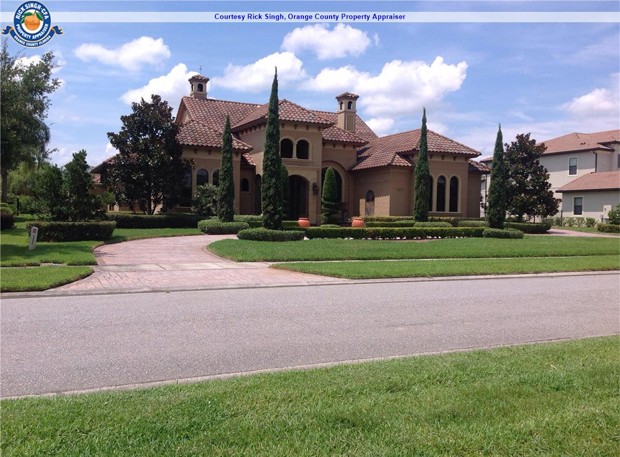 Casa de Gugu Liberato em Orlando, na Flórida (Foto:  Rick Singh/Orange County Property Appraiser)