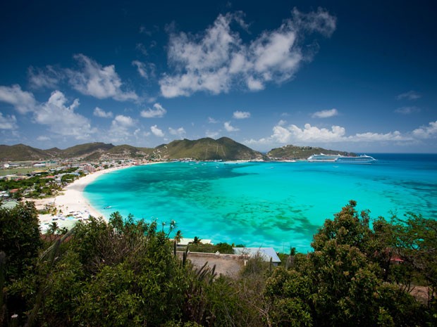 St Maarten, ilha do Caribe (Foto: St. Maarten Tourist Bureau/Divulgação)