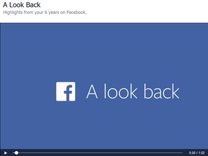 Facebook lançou retrospectiva em vídeo para comemorar 10 anos (Foto: Divulgação/Facebook)