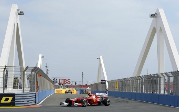 Felipe Massa Valência GP da Europa (Foto: AFP)