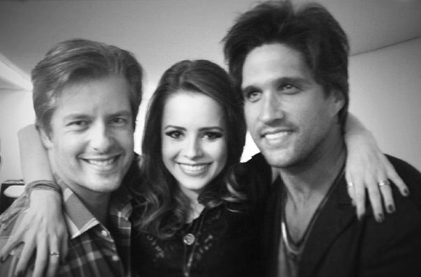 Sandy com Victor e Leo (Foto: Instagram / Reprodução)