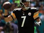 Roethlisberger passará por cirurgia no joelho e desfalca o Pittsburgh Steelers