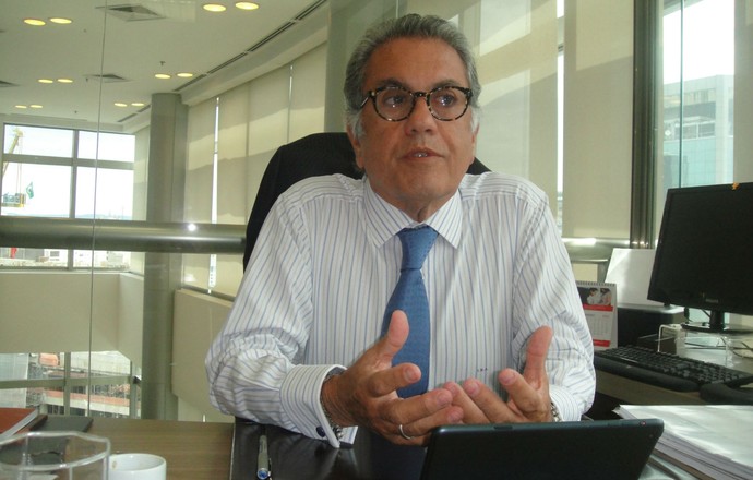 Carlos Miguel Aidar, candidato à presidência do São Paulo (Foto: Alexandre Lozetti)