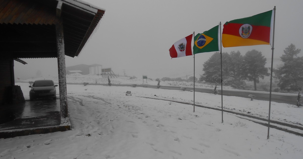 G1 Quaraí registra a temperatura mais baixa do ano no Rio Grande do Sul notícias em Rio