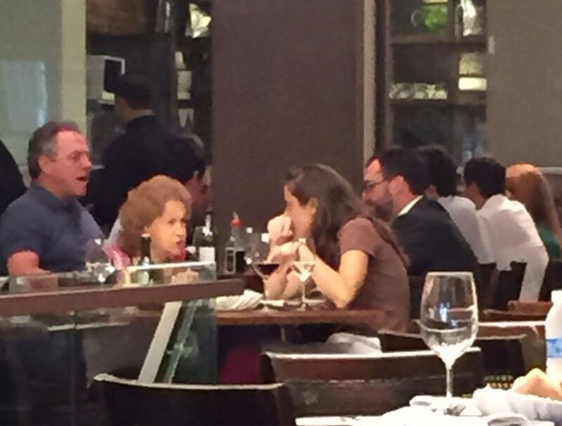 Abel Braga e Mario Bittencourt almoçam juntos
