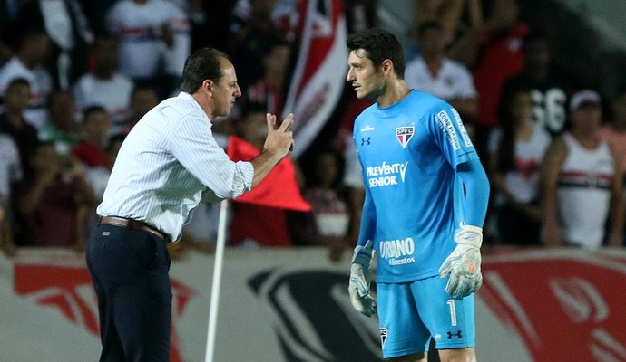 Moto Club x São Paulo Rogério Ceni Denis (Foto: Rubens Chiri/saopaulofc.net)