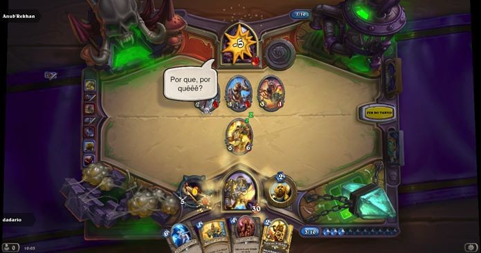 Decks de Rush e Aggro se darão bem Naxxramas (Foto: Reprodução / Dario Coutinho)