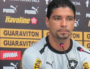 Renato, Coletiva Botafogo (Foto: Fred Huber / Globoesporte.com)
